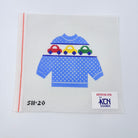 Cars Pullover - KC Needlepoint