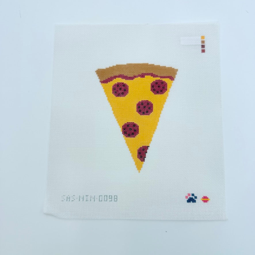 Pizza Slice Canvas - KC Needlepoint