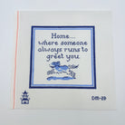 Home is Where... Cavalier Canvas - KC Needlepoint