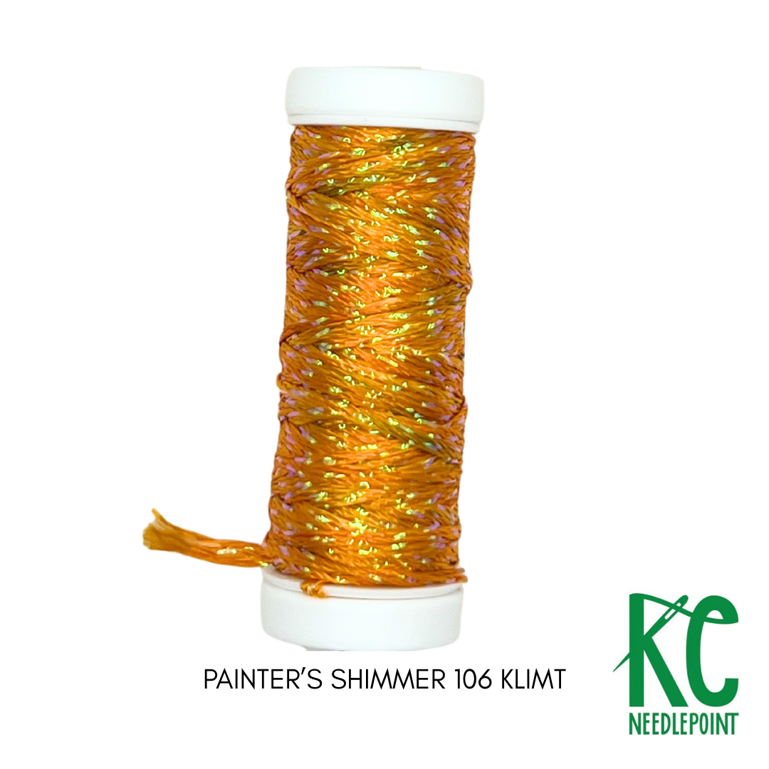 Painter's Shimmer 106 Klimt - KC Needlepoint