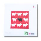 Diana Black Sheep Canvas - KC Needlepoint