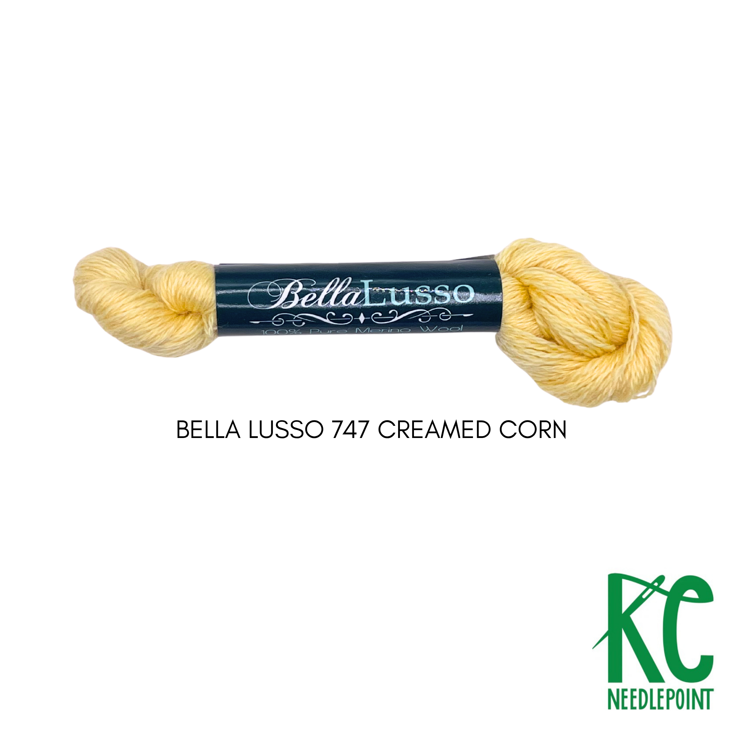 Bella Lusso Merino Wool 747 Creamed Corn - KC Needlepoint