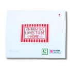 Mini Oh How She Loves to be Home Pink Canvas - KC Needlepoint