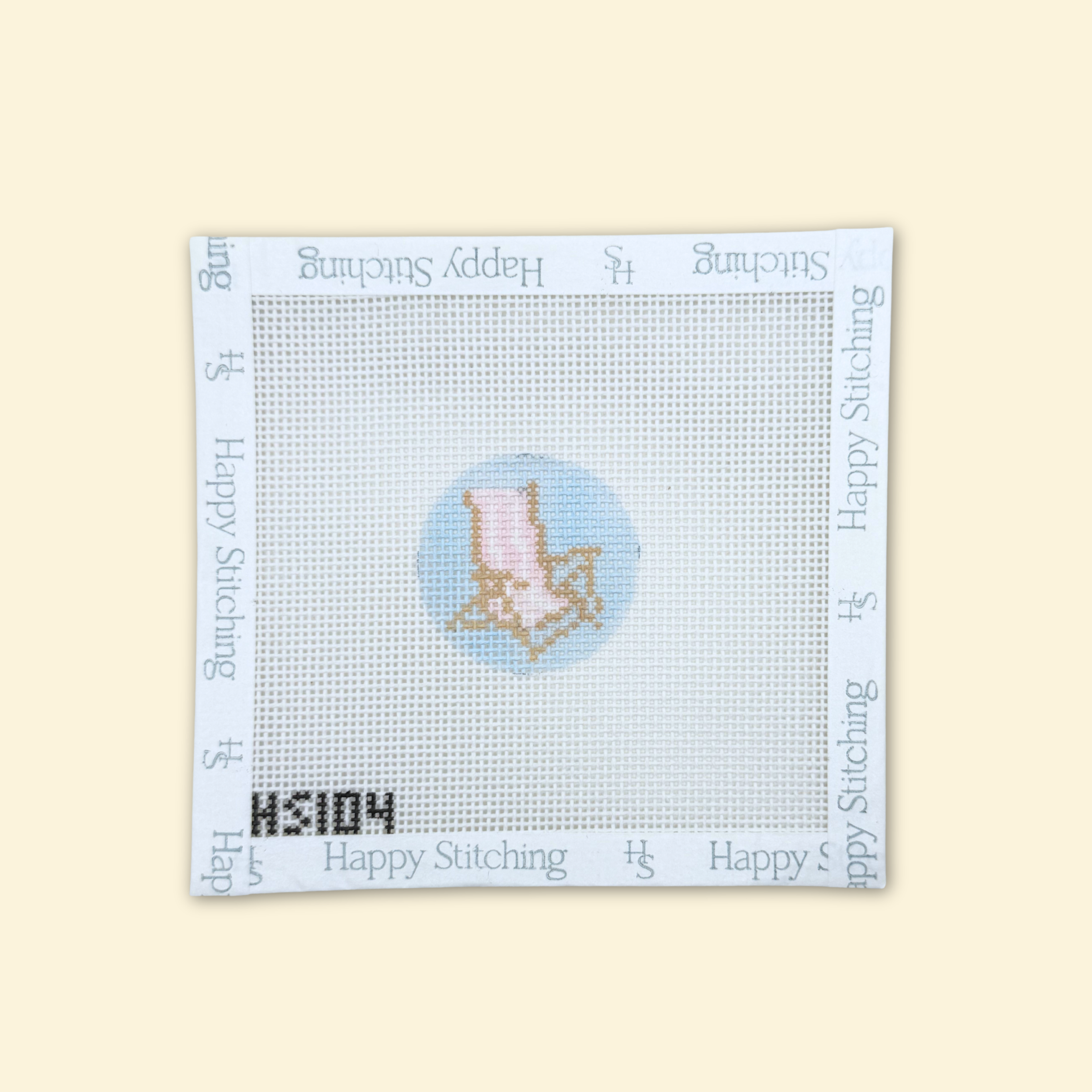 Seaside Seat Bag Tag/Key Fob Kit - KC Needlepoint