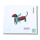 Bougie Dachshund Canvas - KC Needlepoint