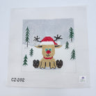 Snowy Day Canvas - KC Needlepoint