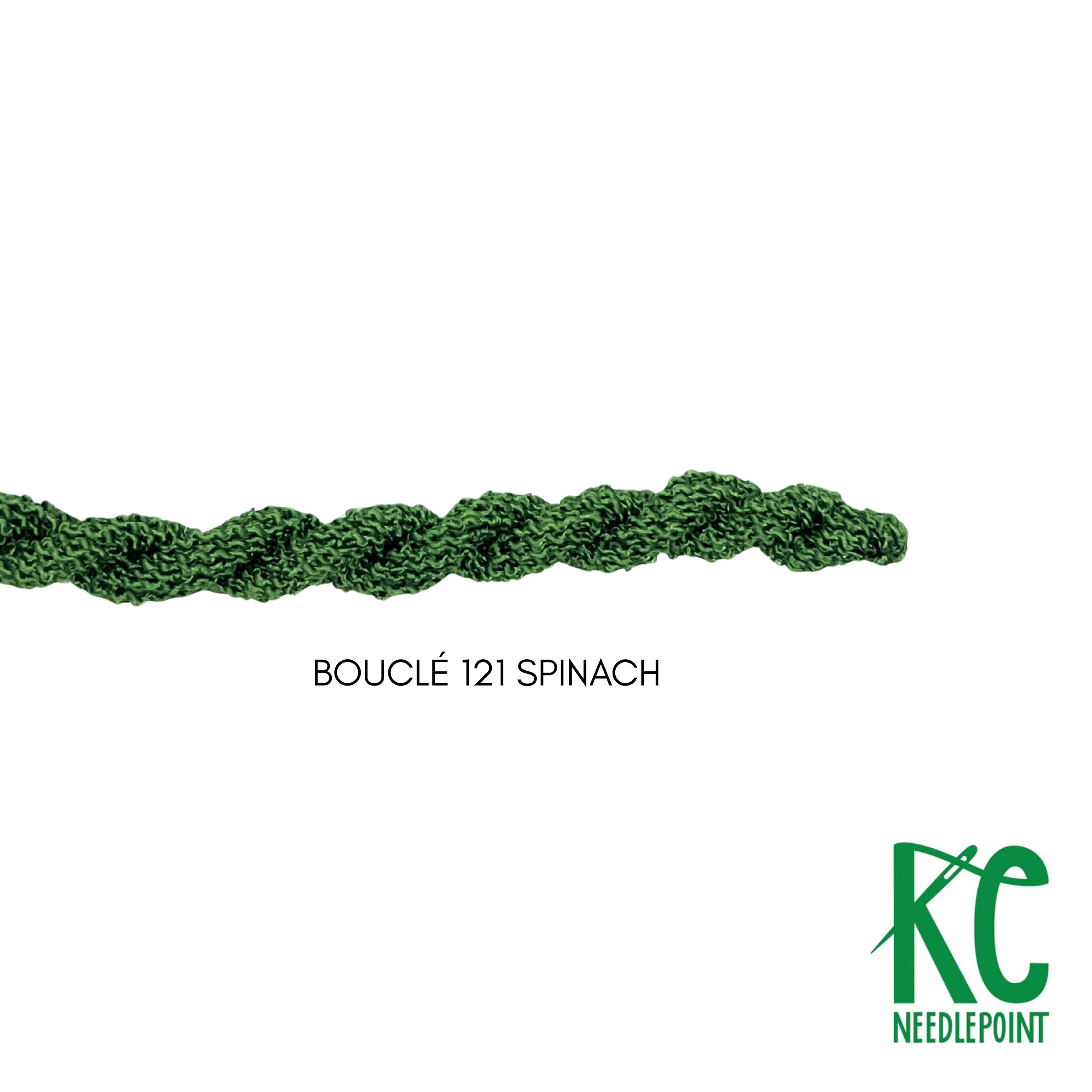 Bouclé 121 Spinach - KC Needlepoint