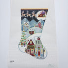 Sweet Shop Village Stocking Canvas - KC Needlepoint