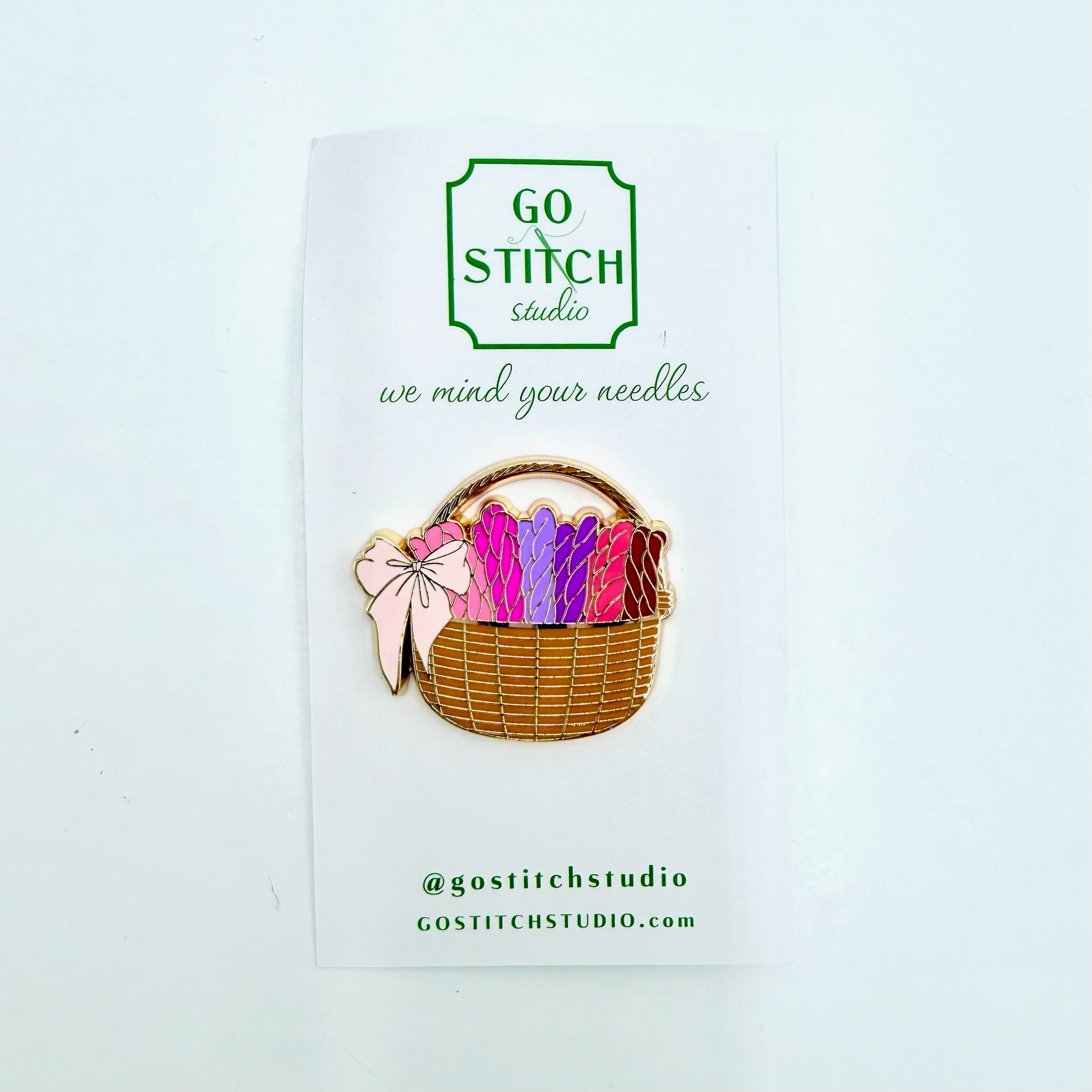 Basket Needle Minder - KC Needlepoint