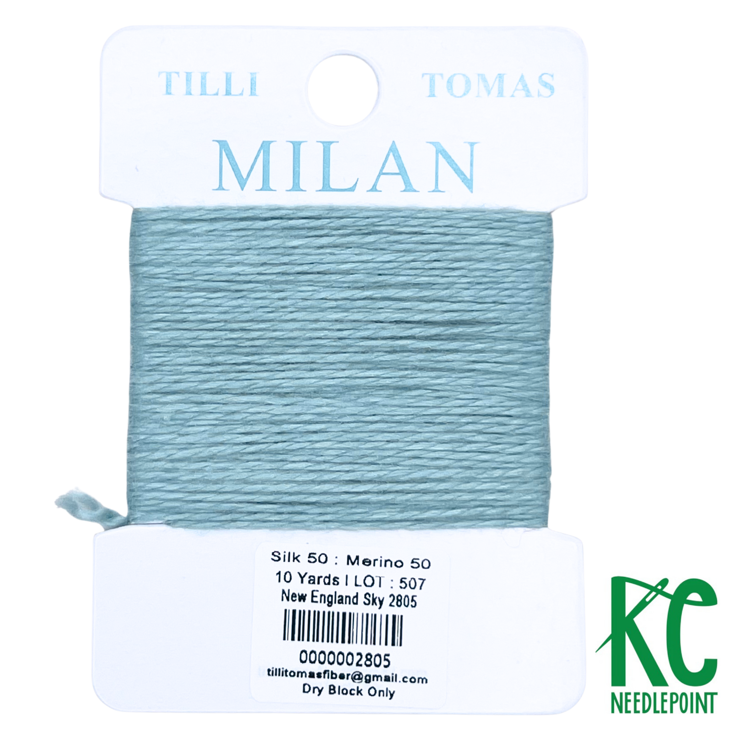 Milan Card 2805 New England Sky - KC Needlepoint