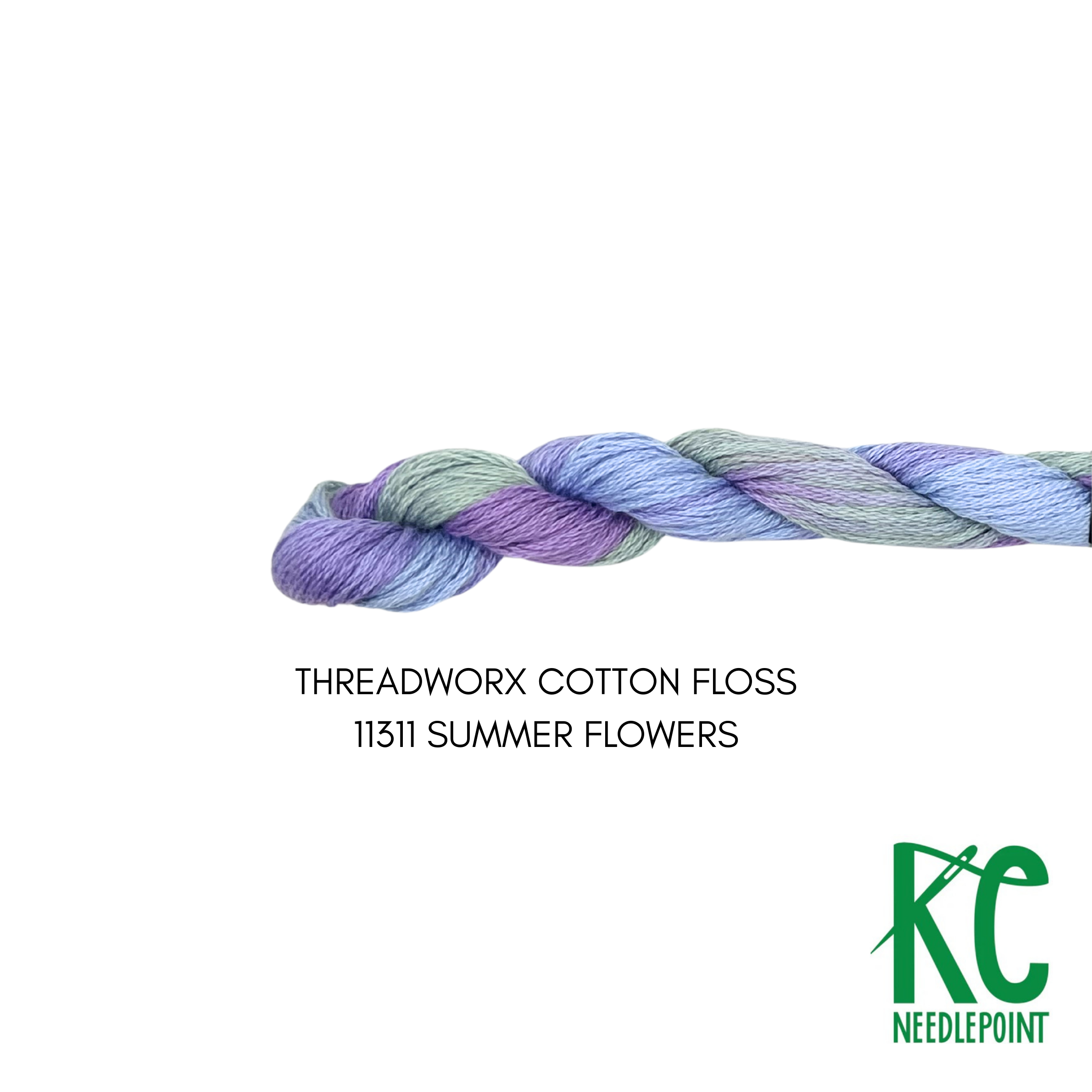 ThreadworX Cotton Floss 11311 Summer Flowers - KC Needlepoint
