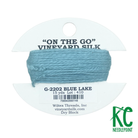 Vineyard Silk Card G2202 Blue Lake - KC Needlepoint