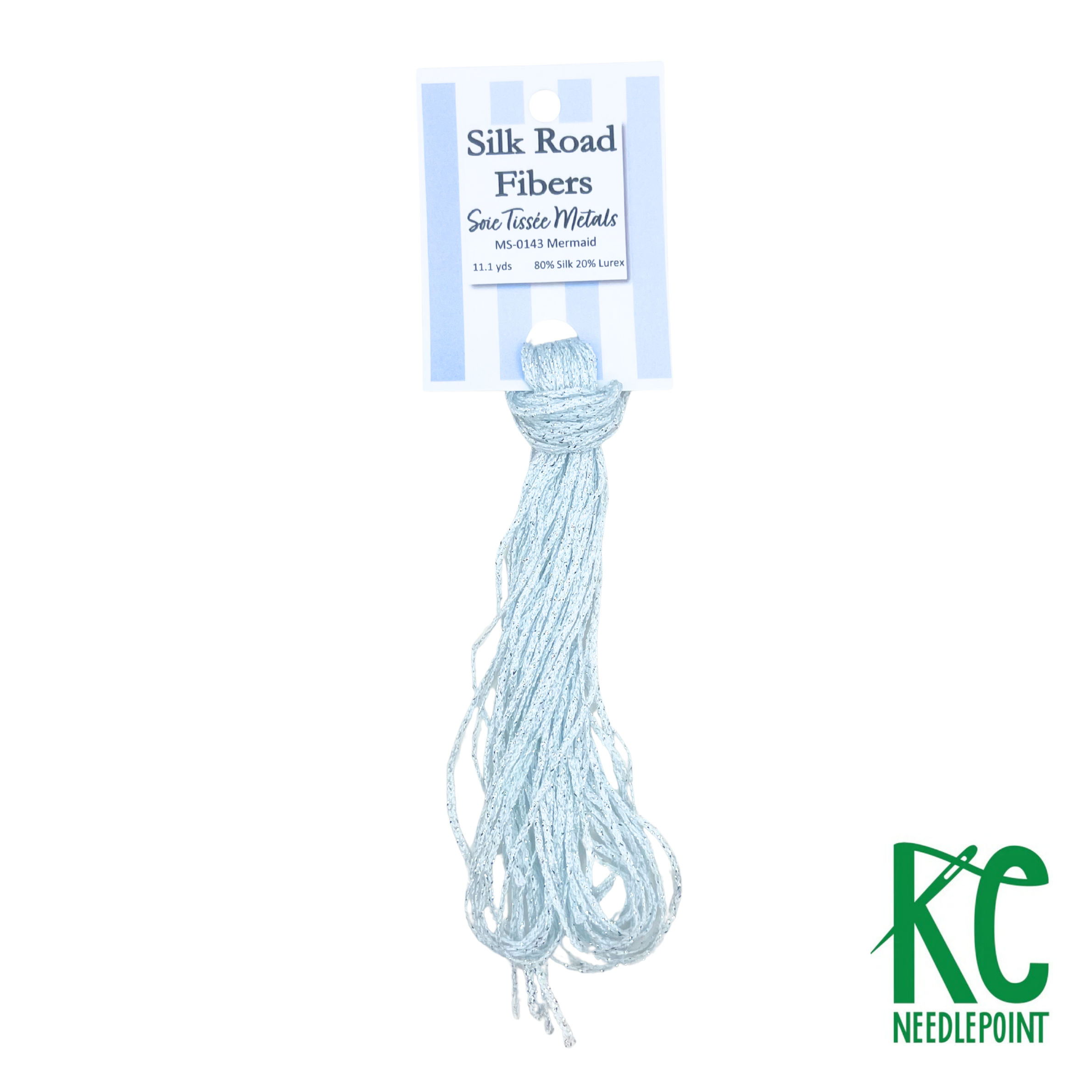Soie Tissée Metals MS0143 Mermaid - KC Needlepoint