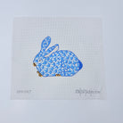 Herend Blue Bunny Needlepoint Ornament Canvas - KC Needlepoint