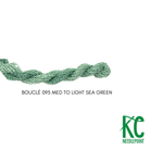 Bouclé 095 Med to Lt Sea Green - KC Needlepoint