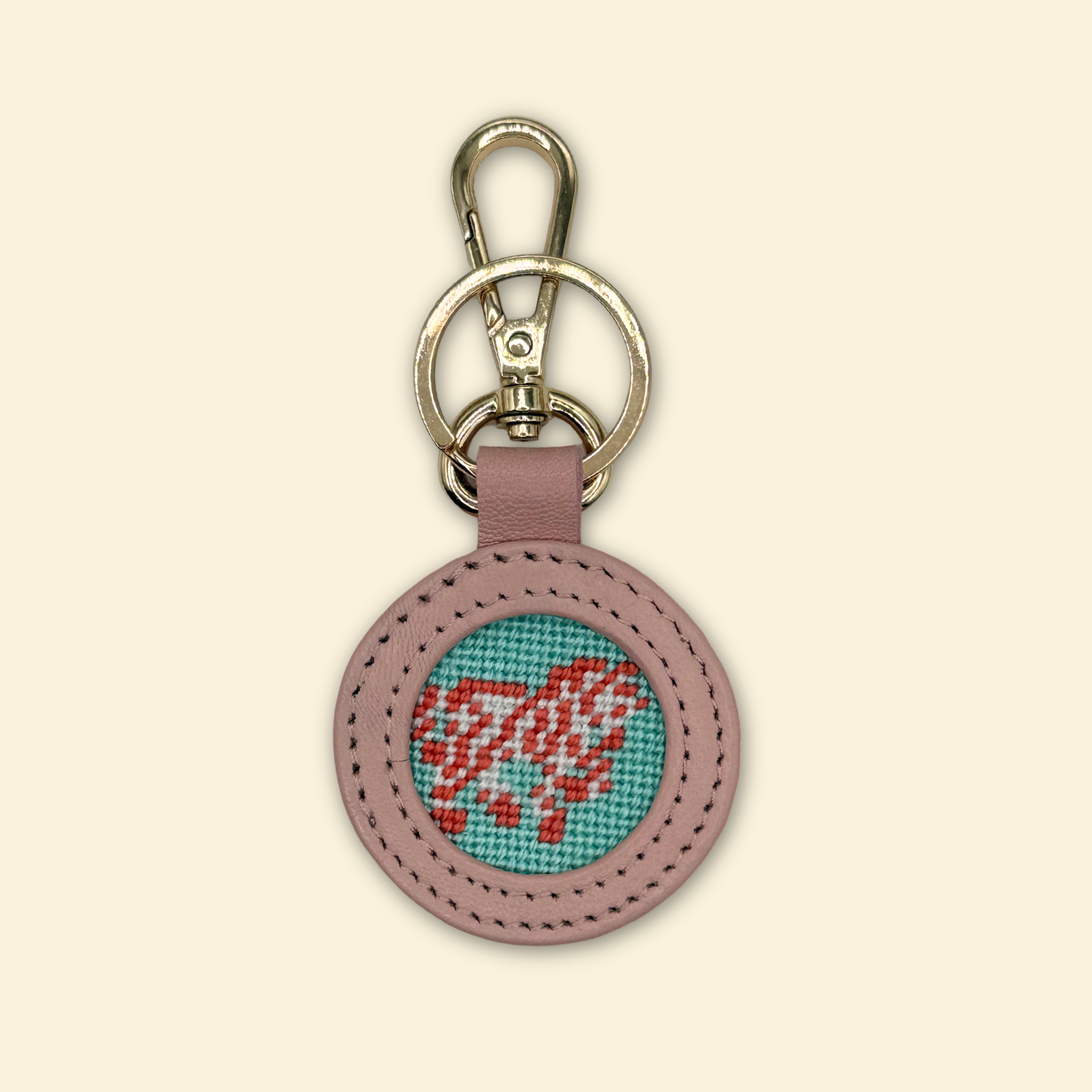 Zaniest Zebra Bag Tag/Key Fob Kit - KC Needlepoint