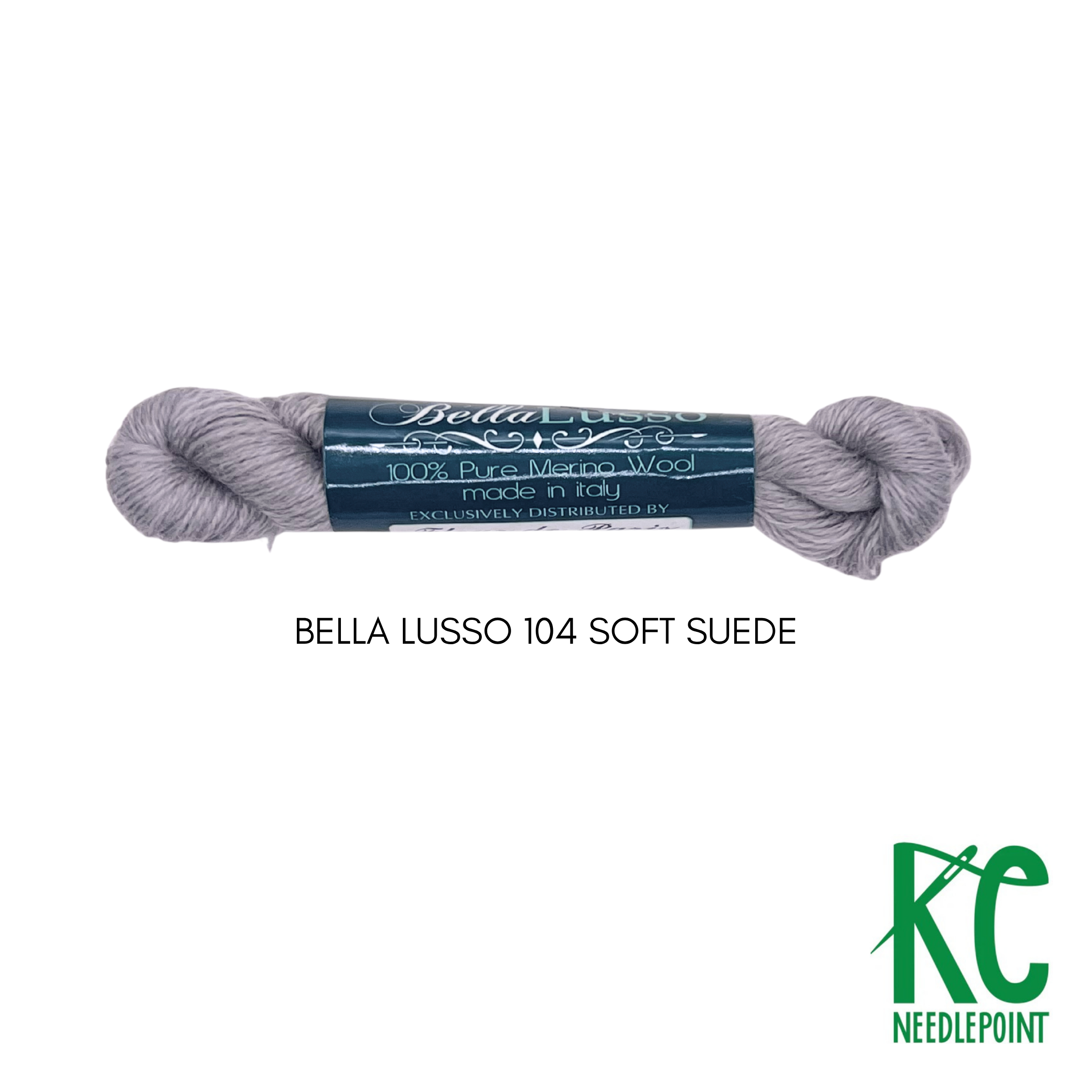 Bella Lusso Merino Wool 104 Soft Suede - KC Needlepoint