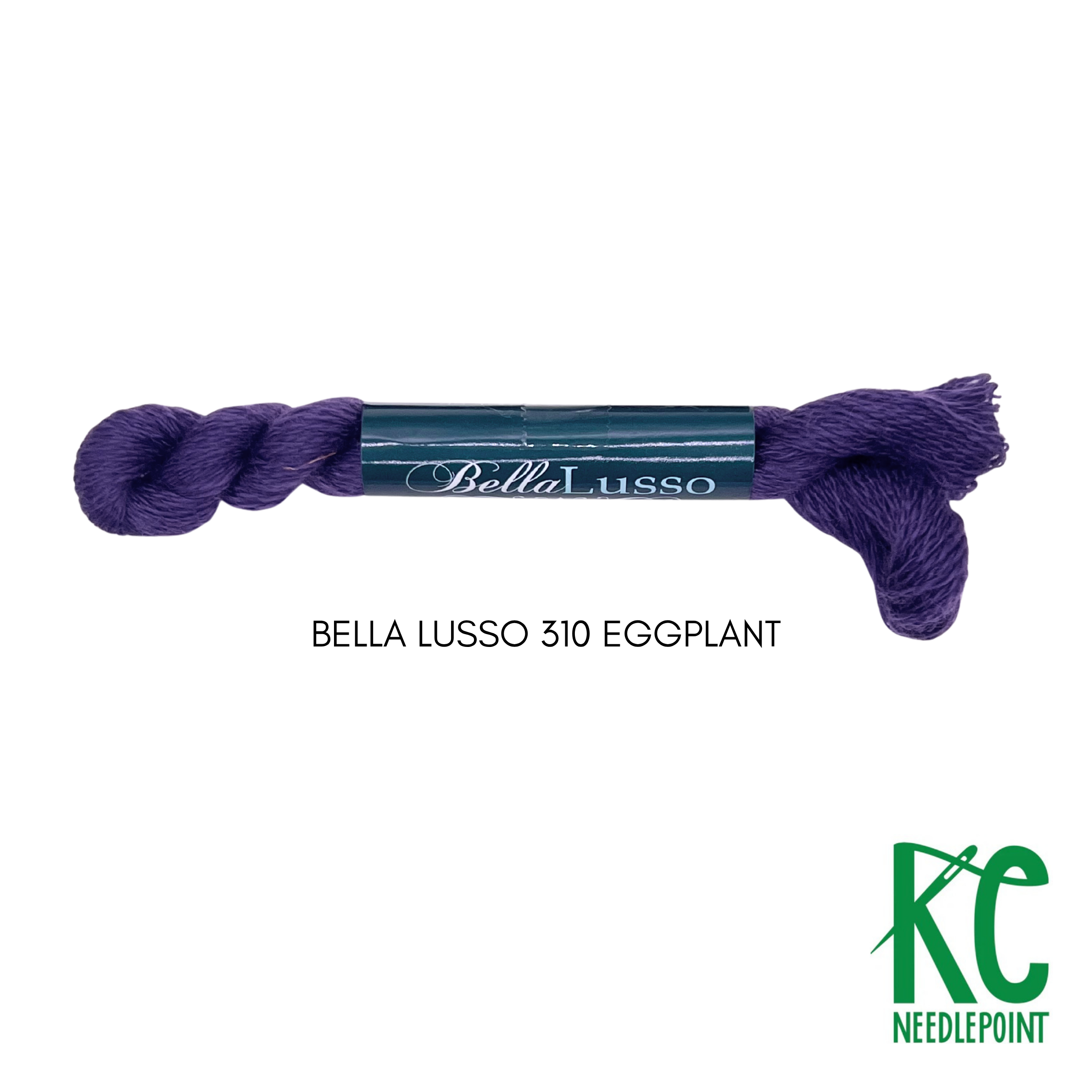 Bella Lusso Merino Wool 310 Eggplant - KC Needlepoint