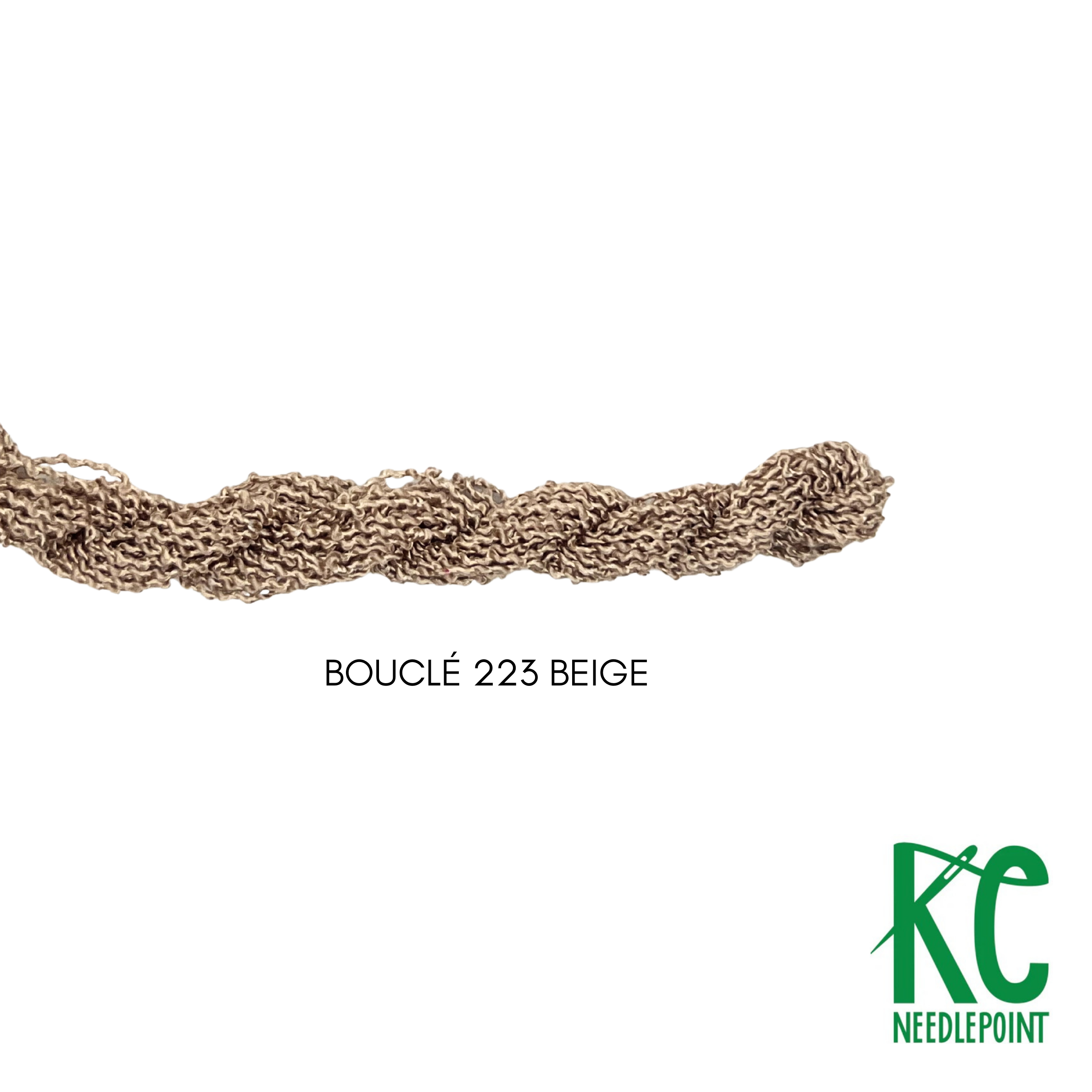 Bouclé 223 Beige - KC Needlepoint