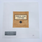 Press for Coffee Canvas - KC Needlepoint