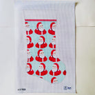Santa Stocking Canvas - KC Needlepoint