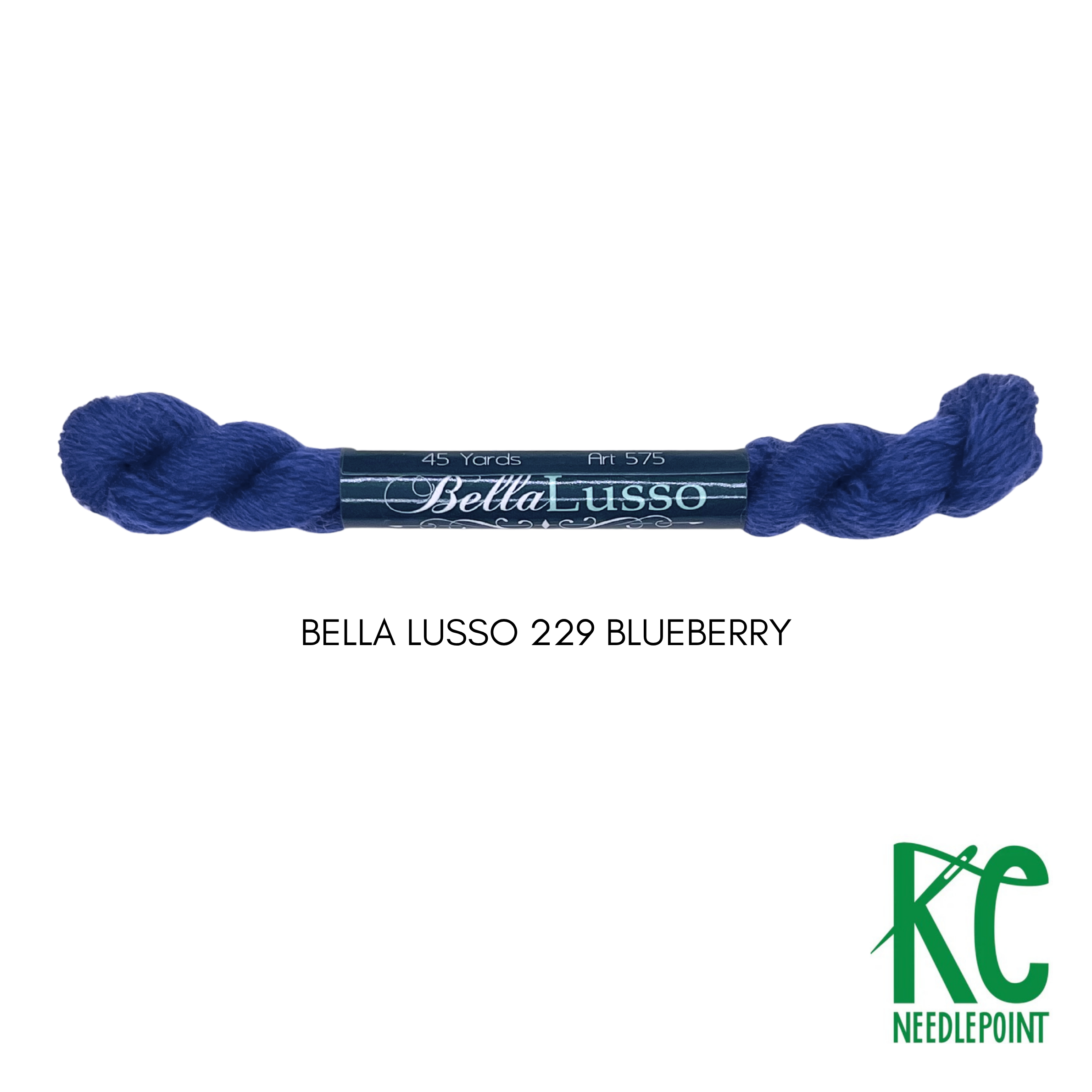 Bella Lusso Merino Wool 229 Blueberry - KC Needlepoint