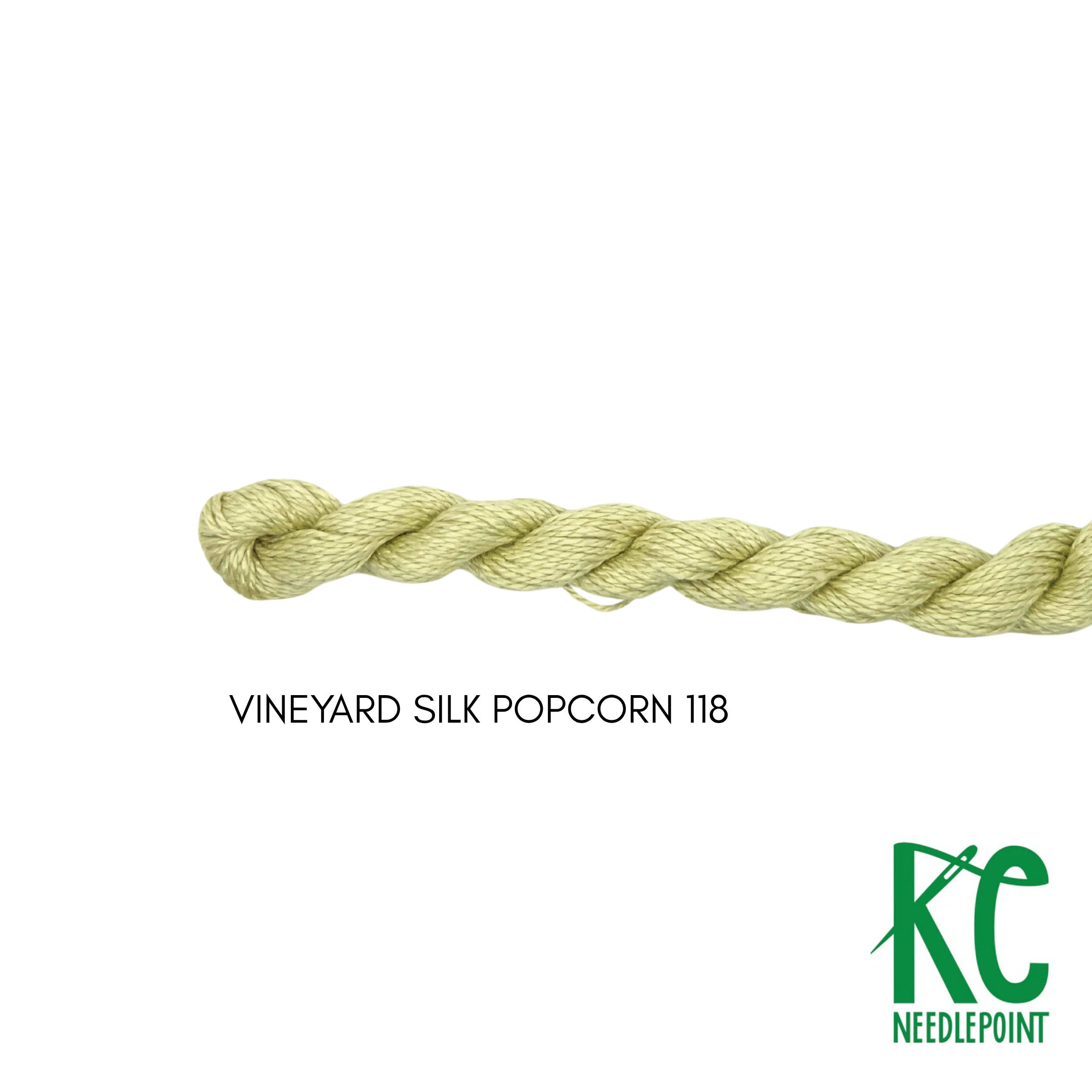 Vineyard Silk Skein C118 Popcorn - KC Needlepoint