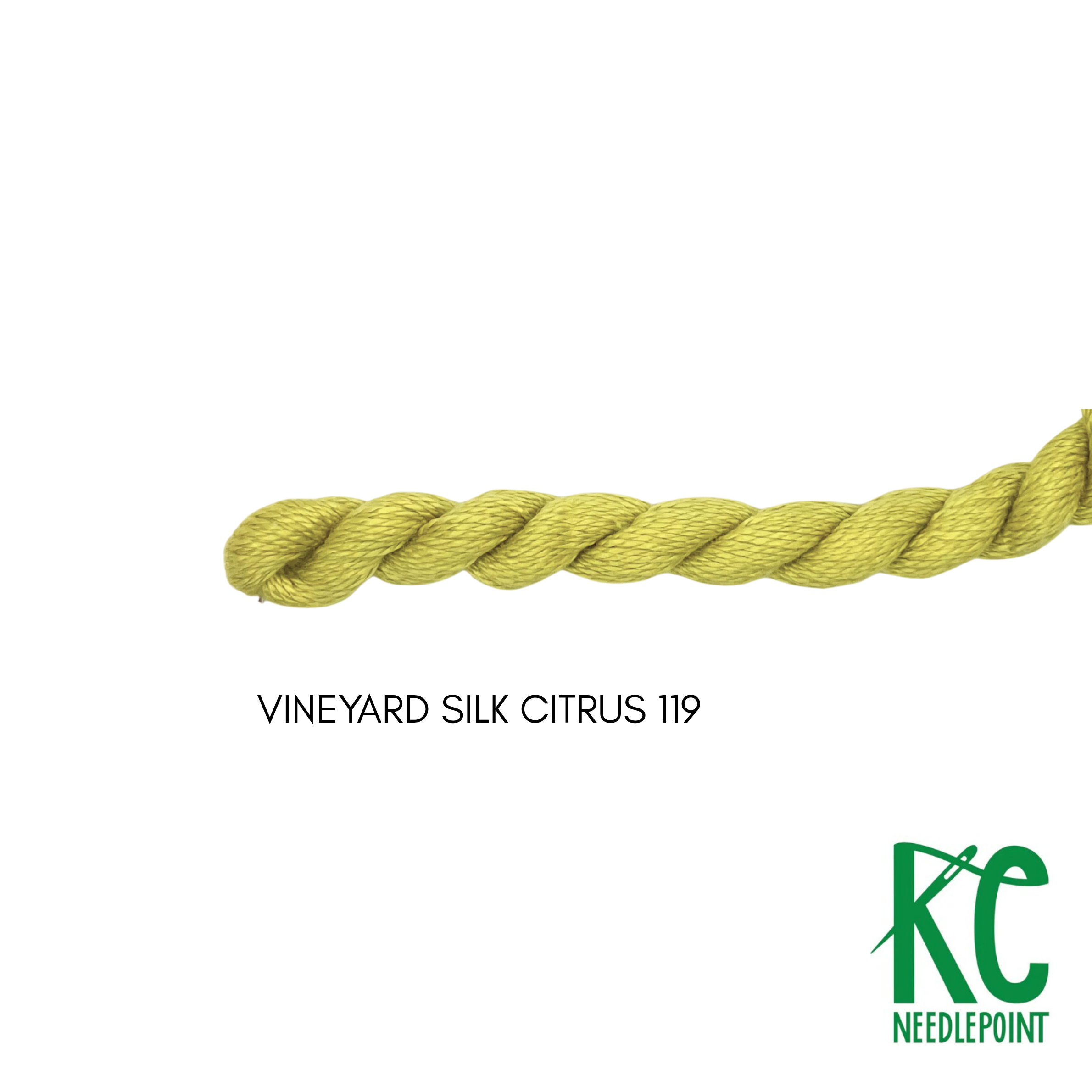 Vineyard Silk Skein C119 Citrus - KC Needlepoint