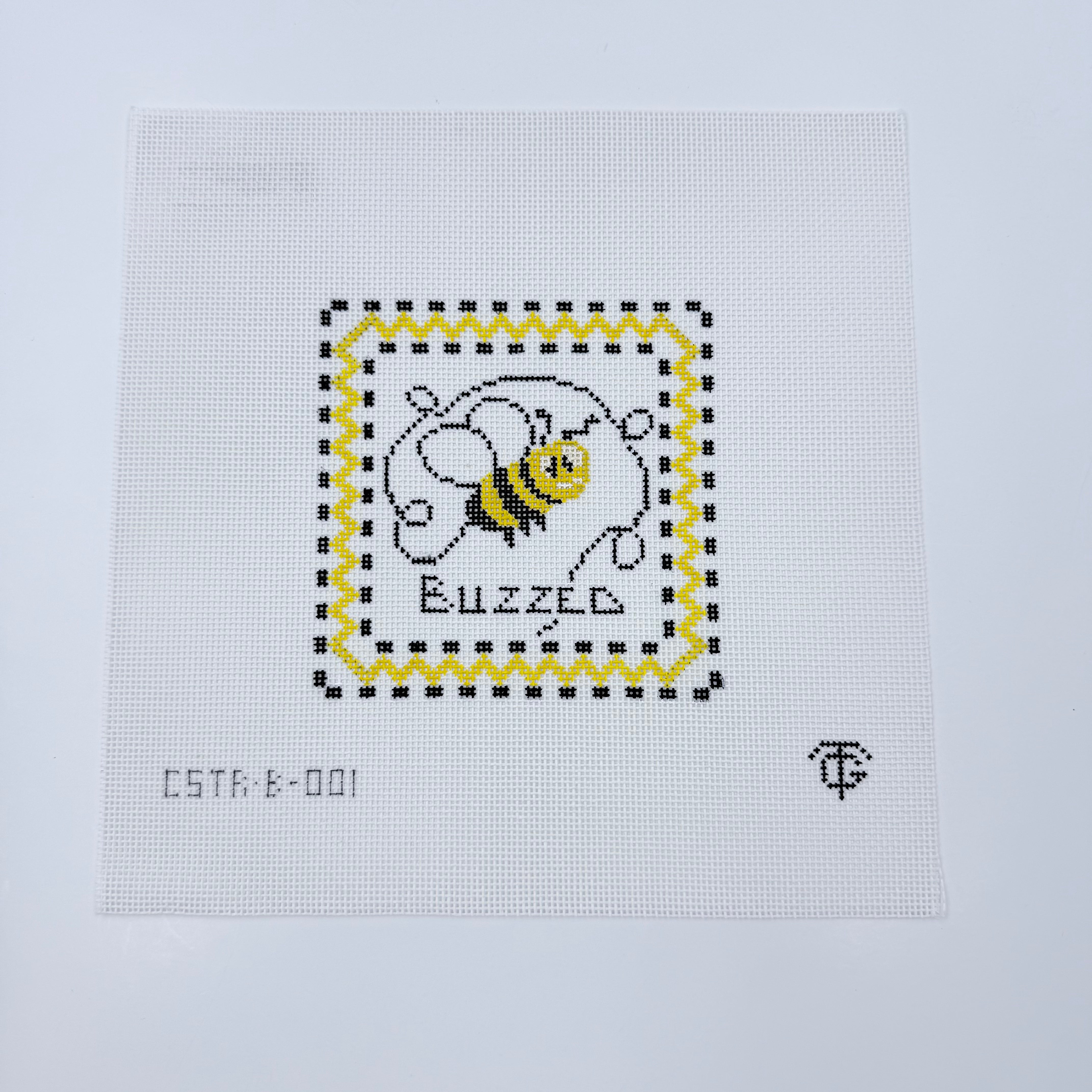 Buzzed Canvas - KC Needlepoint