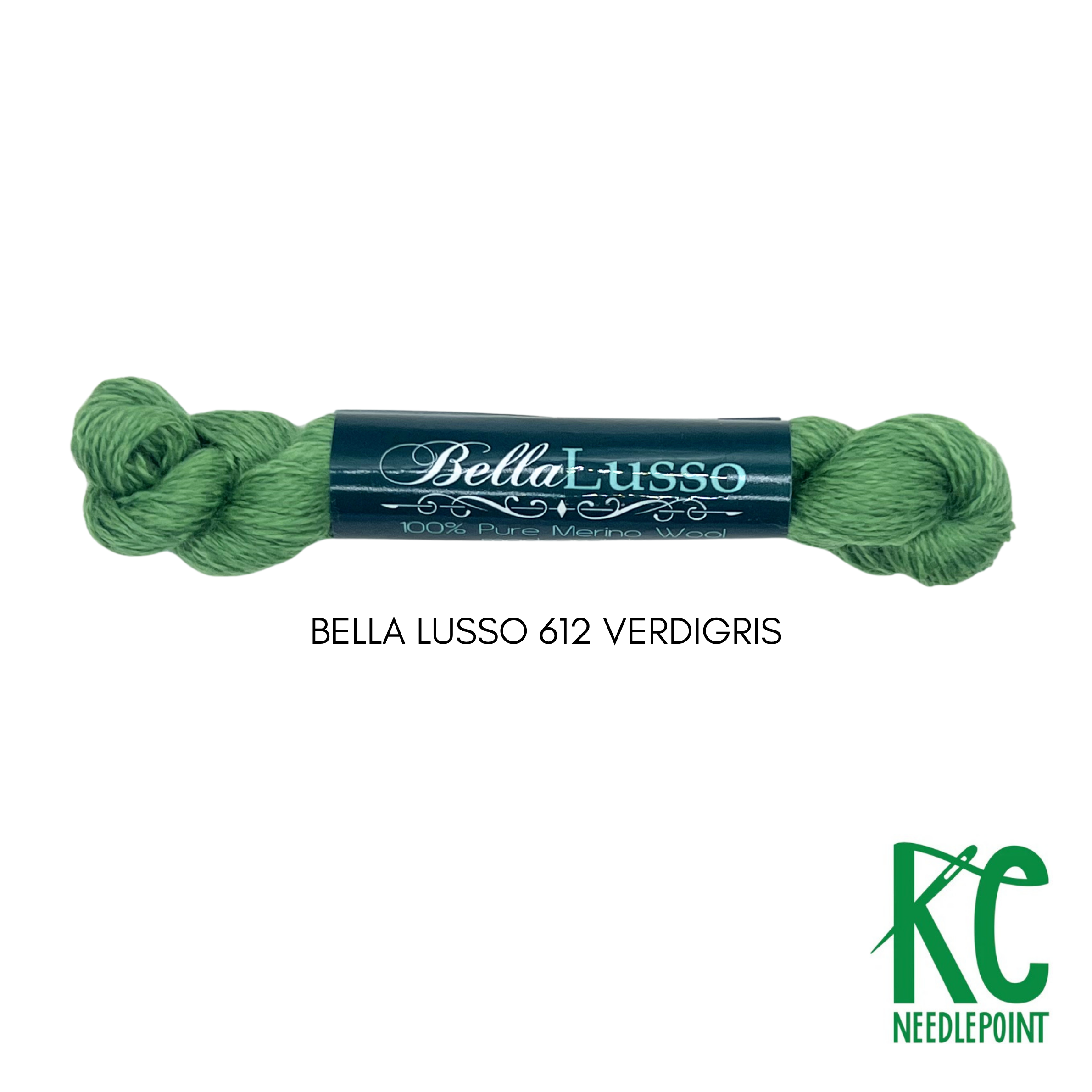 Bella Lusso Merino Wool 612 Verdigris - KC Needlepoint