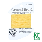 Crystal Braid CR07 Yellow Pearl - KC Needlepoint