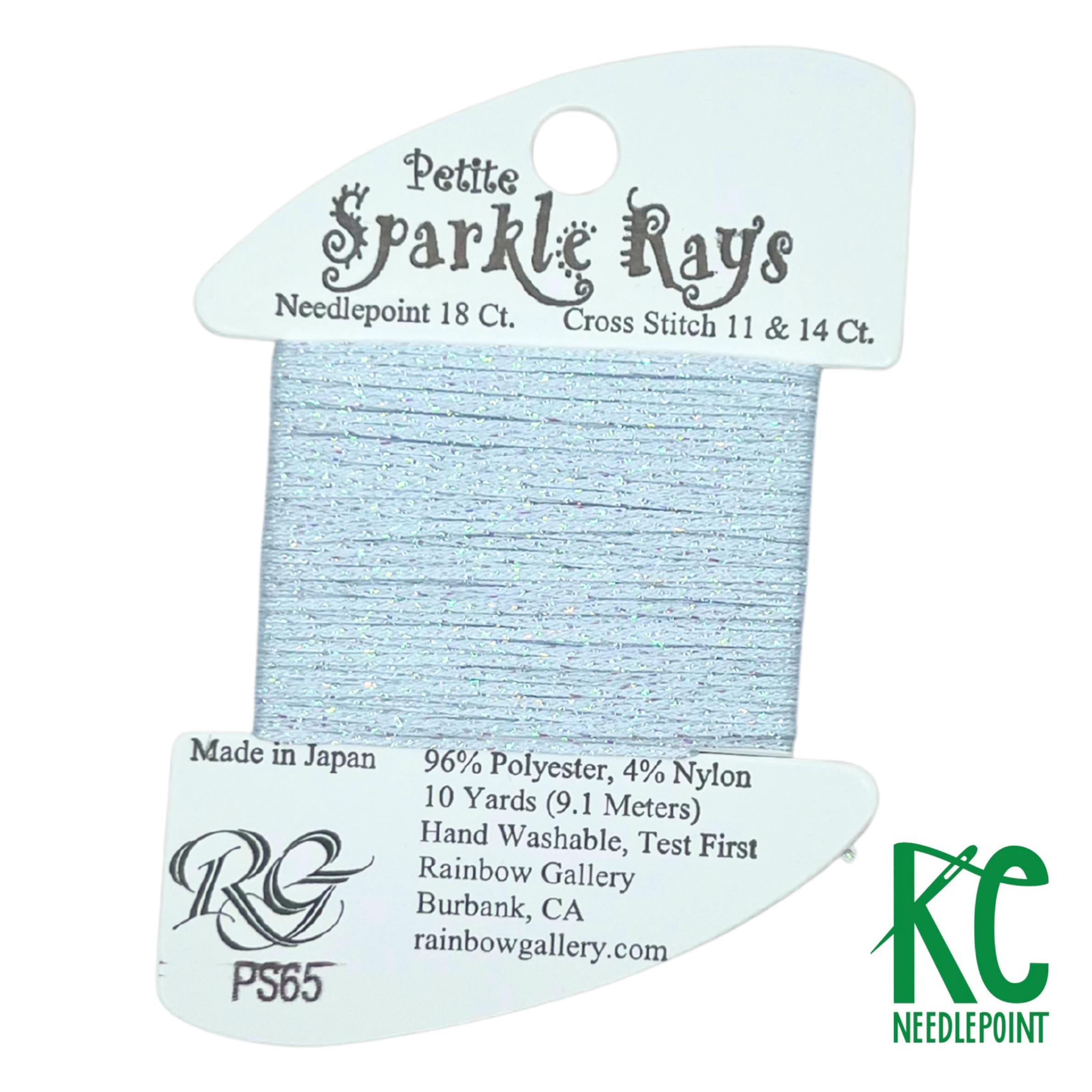 Petite Sparkle Rays PS65 Pale Periwinkle - KC Needlepoint