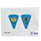 Queen Bee Scissors Case Canvas - KC Needlepoint