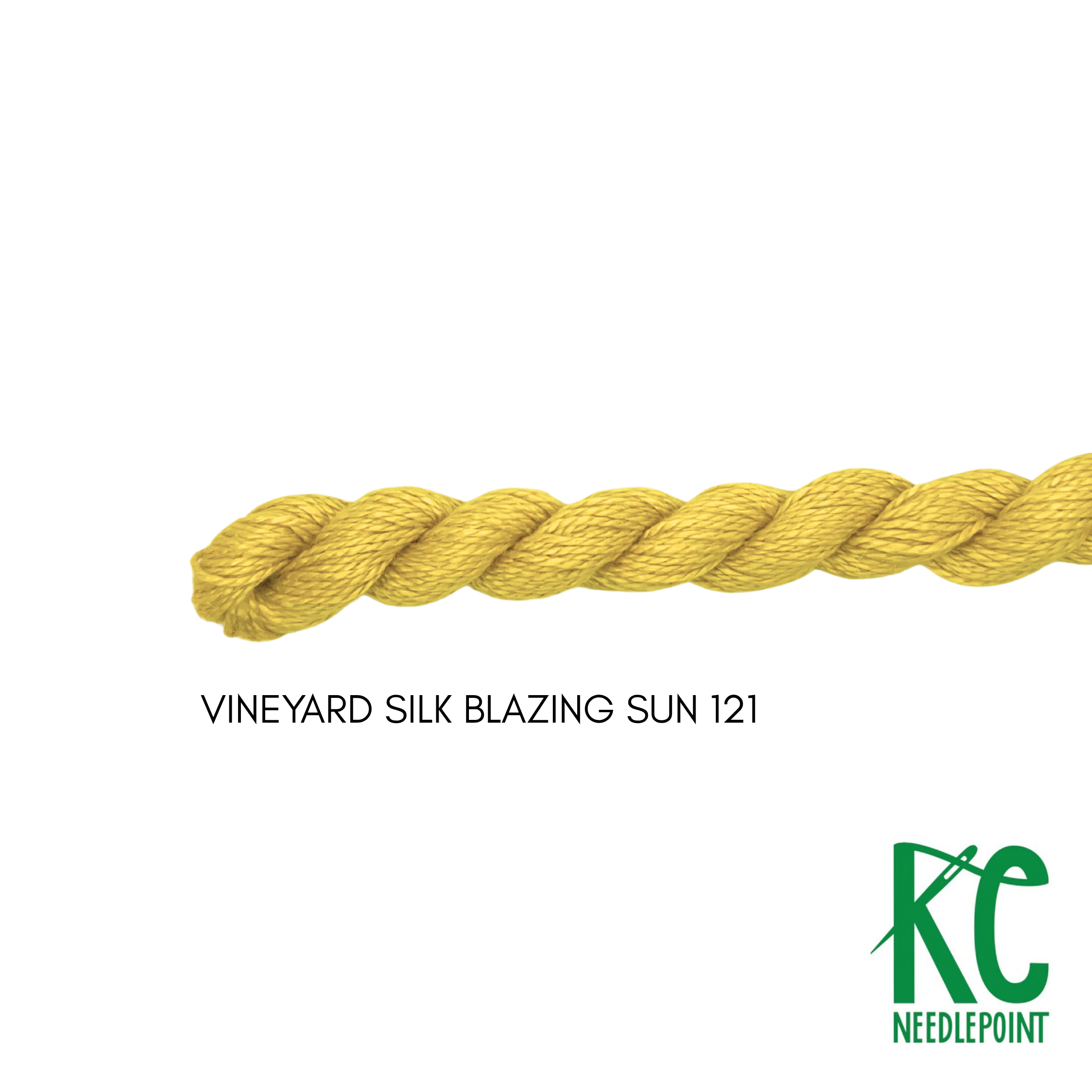 Vineyard Silk Skein C121 Blazing Sun - KC Needlepoint