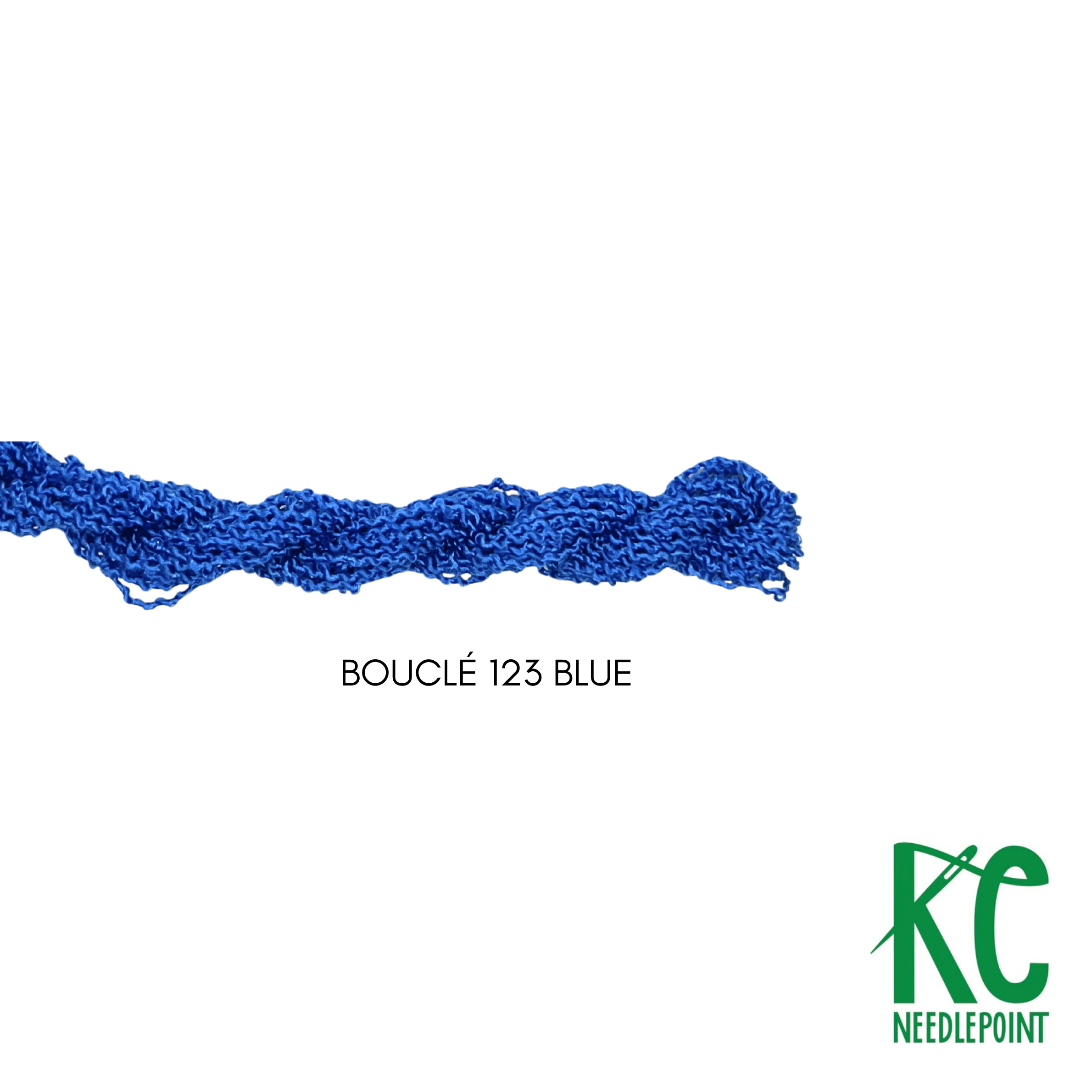 Bouclé 123 Blue - KC Needlepoint