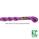 DMC 5 Pearl Cotton 33 Medium Purple - KC Needlepoint