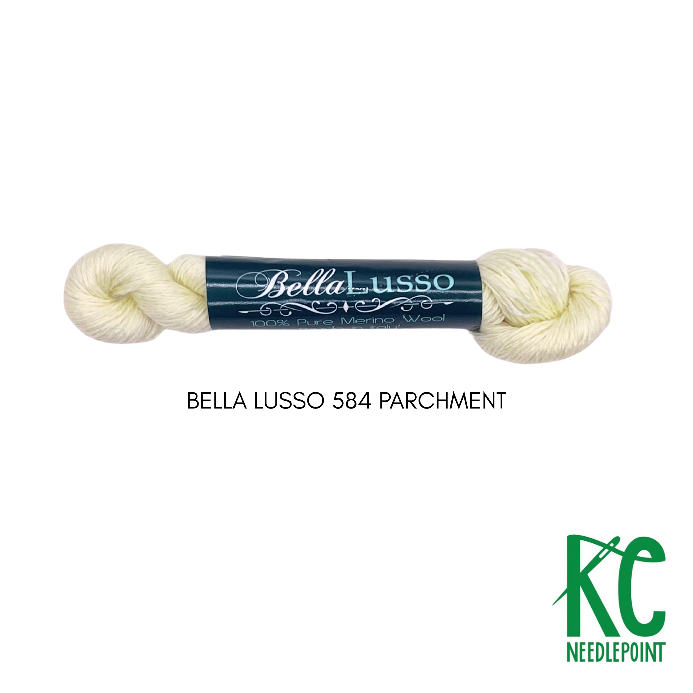 Bella Lusso Merino Wool 584 Parchment - KC Needlepoint