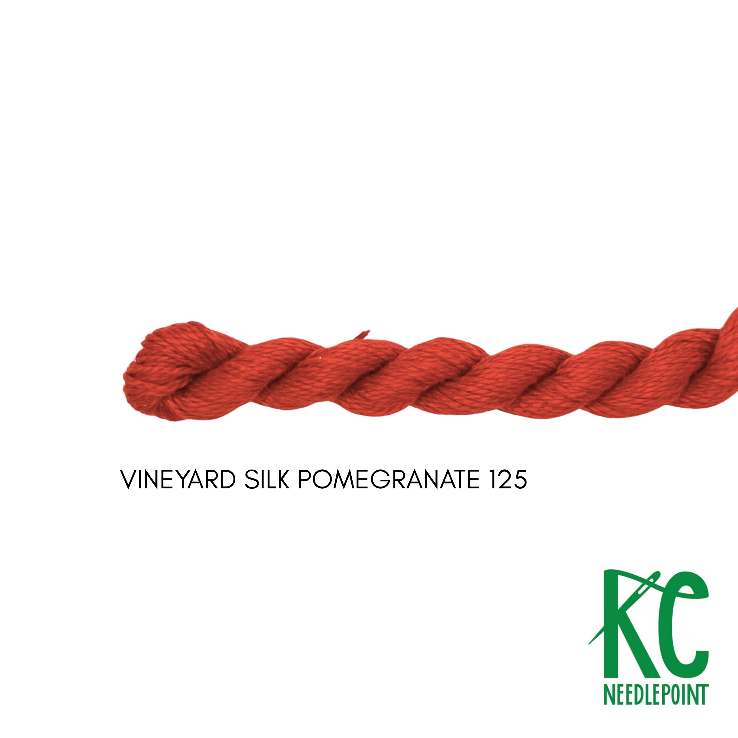 Vineyard Silk Skein C125 Pomegranate - KC Needlepoint