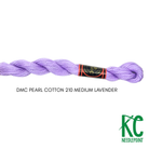 DMC 5 Pearl Cotton 210 Medium Lavender - KC Needlepoint