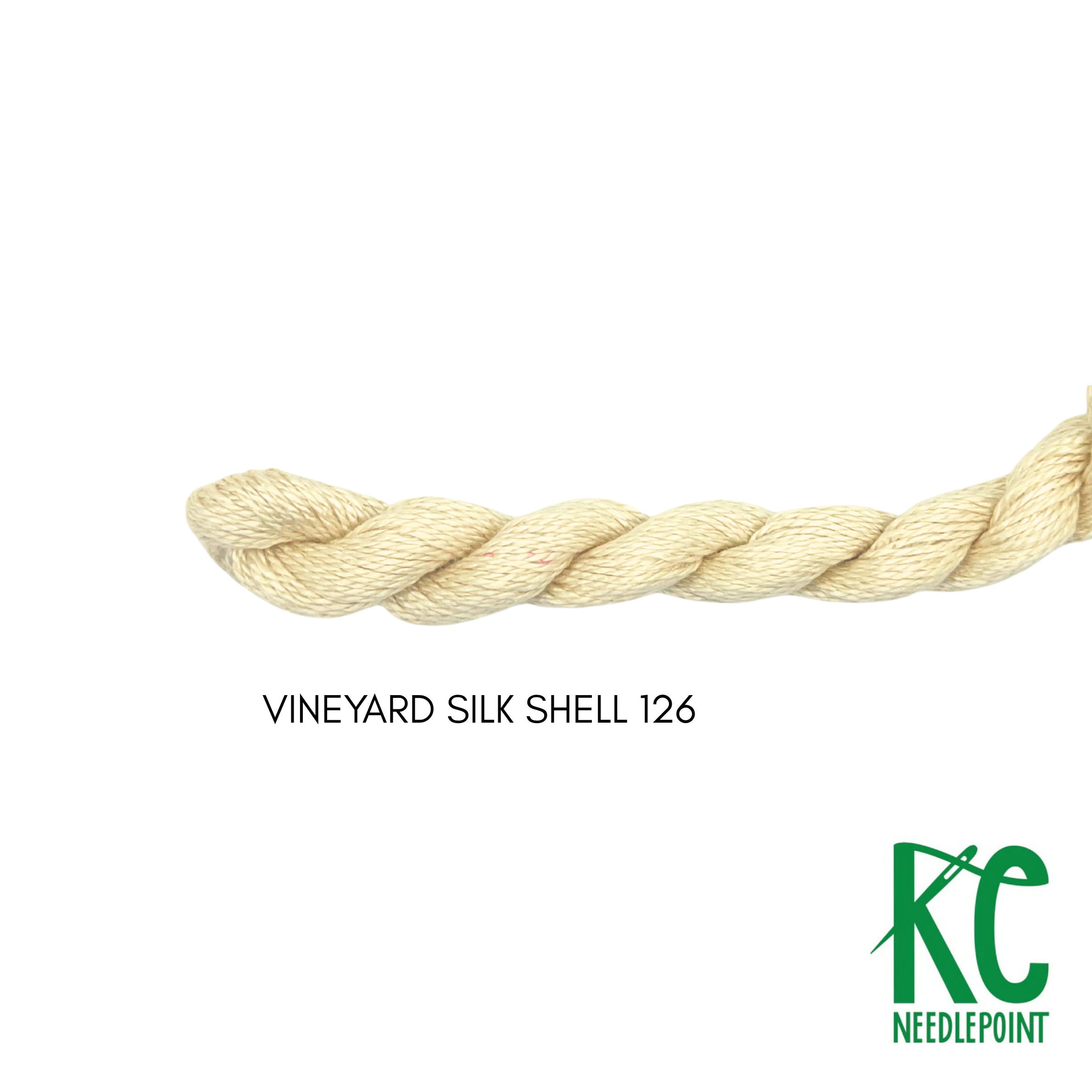 Vineyard Silk Skein C126 Shell - KC Needlepoint