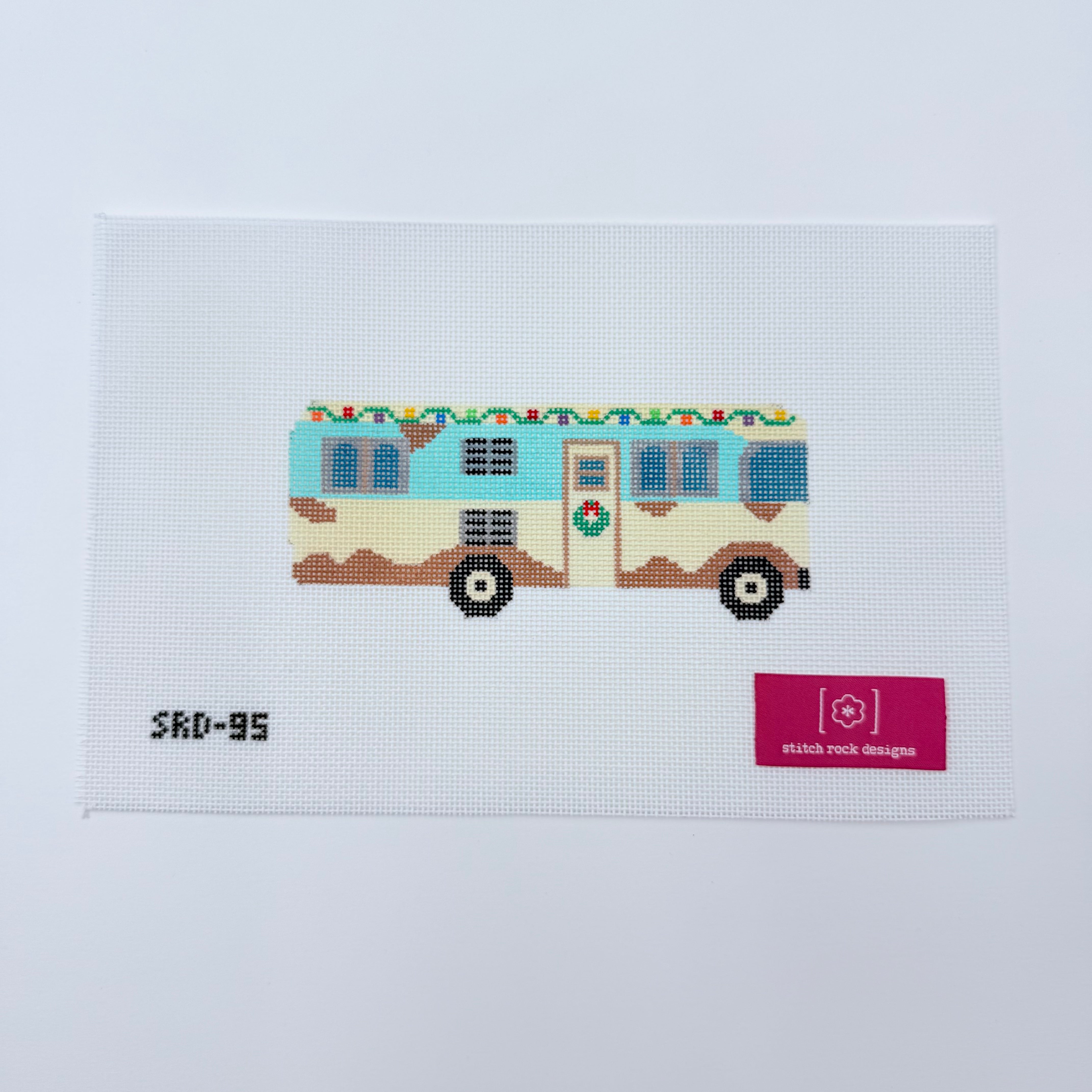 Christmas RV Canvas - KC Needlepoint