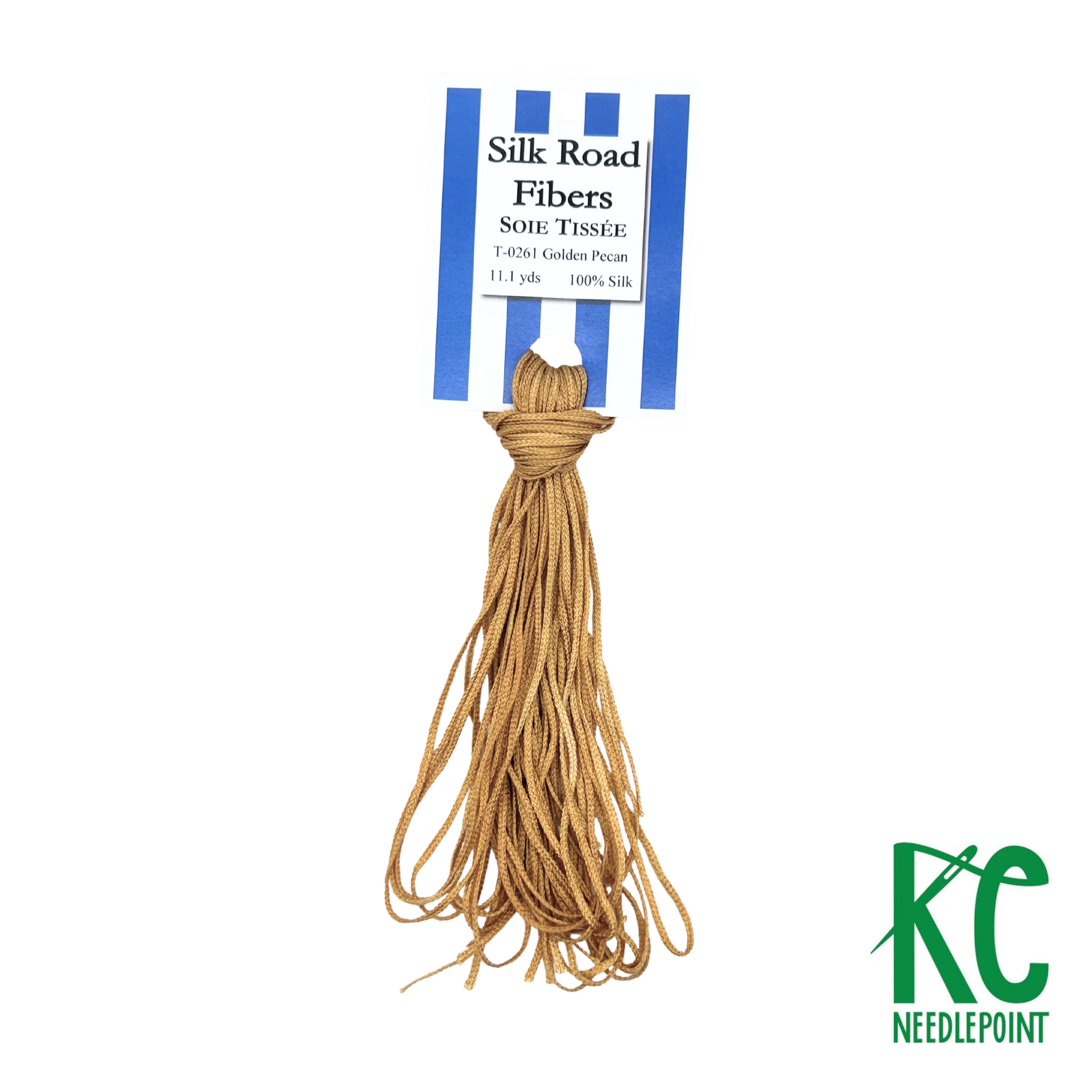 Soie Tissée 0261 Golden Pecan - KC Needlepoint