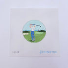 Golfer Canvas - KC Needlepoint