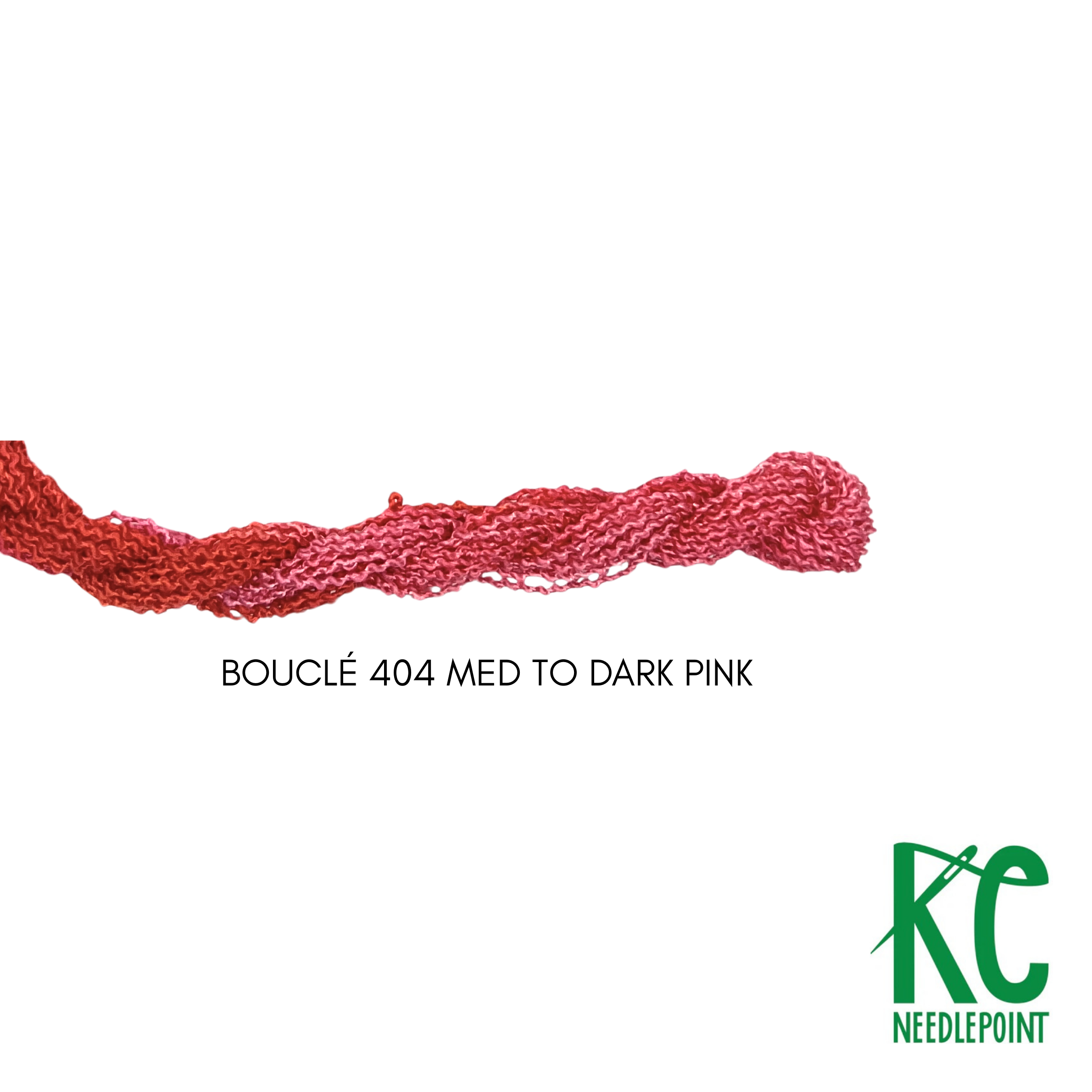 Bouclé 404 Medium to Dark Pink - KC Needlepoint