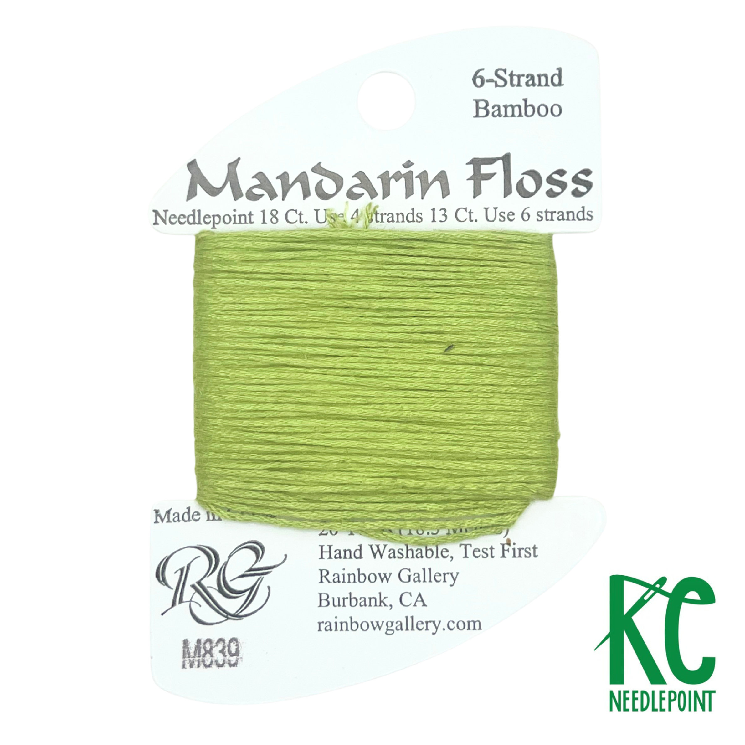 Mandarin Floss M839 Lite Cedar 2 - KC Needlepoint