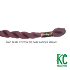 DMC 5 Pearl Cotton 315 Dark Antique Mauve - KC Needlepoint