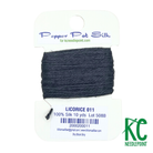 Pepper Pot Silk Card 011 Licorice - KC Needlepoint