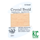 Crystal Braid CR11 Peach Pearl - KC Needlepoint
