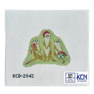 Holiday Meerkats Canvas - KC Needlepoint