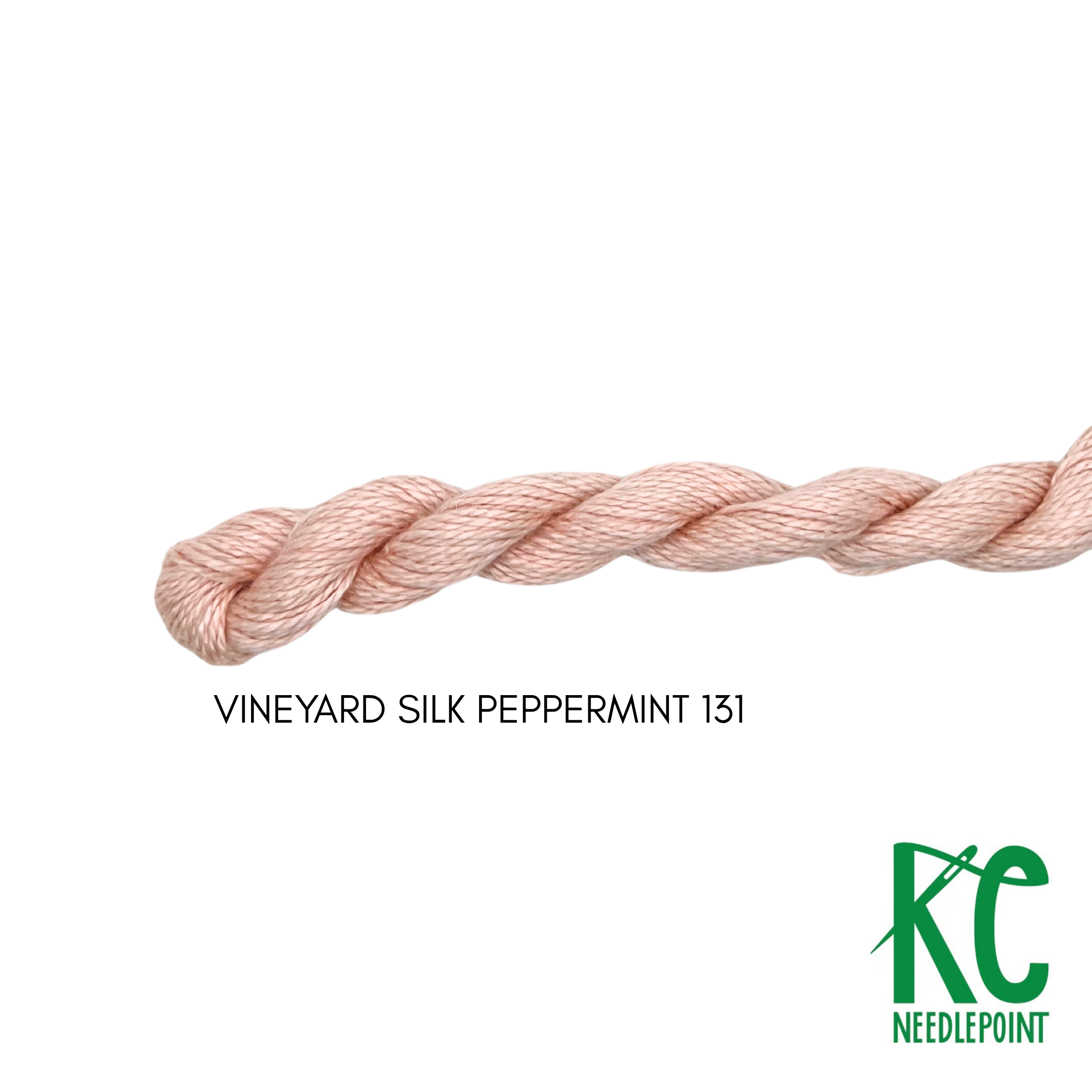 Vineyard Silk Skein C131 Peppermint - KC Needlepoint
